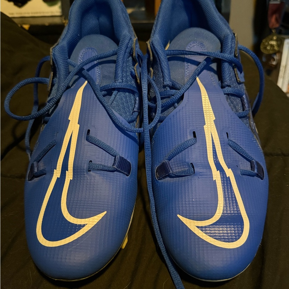Nike Duke Blue Football Cleats